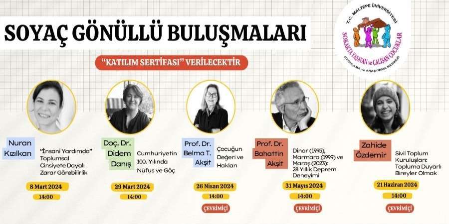 SOYAÇ Gönüllü Buluşmaları Seminer Serisi
